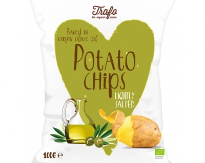 Trafo Chipsy ziemniaczane smażone na oliwie z oliwek BIO 100g