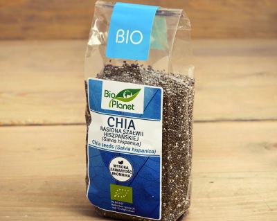 Bio Planet Chia - nasiona szałwii hiszpańskiej BIO 200g NV