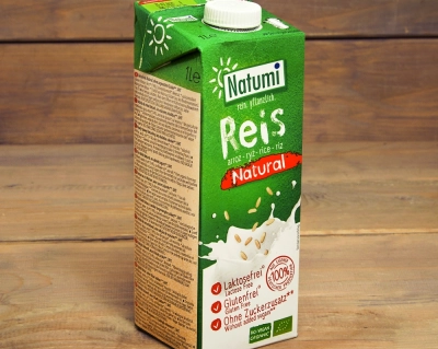 Natumi Napój ryżowy bez dodatku cukrów bezglutenowy BIO 1L NV