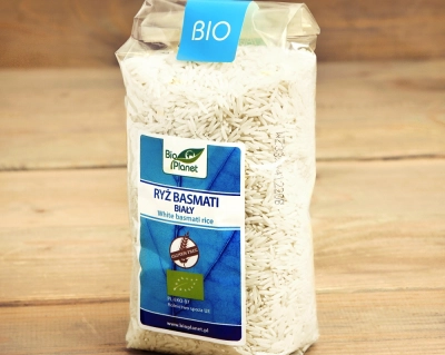 Bio Planet Ryż basmati biały bezglutenowy BIO opakowanie 500g