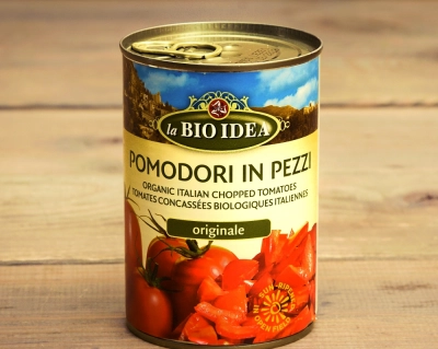 La Bio Idea Pomidory krojone bez skóry BIO 400g NV