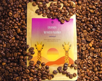 Uganda Wakiso Ngoma waga 250g mielenie kawiarka (moka)