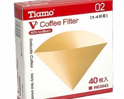 Filtry do TIAMO Coffee Dripper Ceramic 1-4 filiżanki