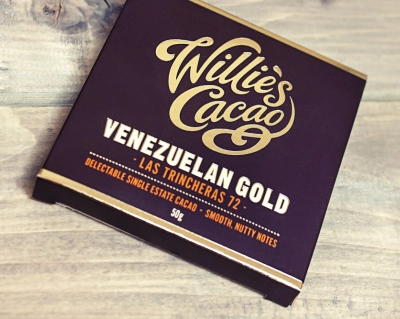 WILLIE'S CACAO Ciemna czekolada VENEZUELAN 72% Las Trincheras