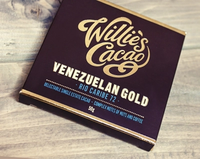 WILLIE'S CACAO Ciemna czekolada VENEZUELAN 72% Rio Caribe