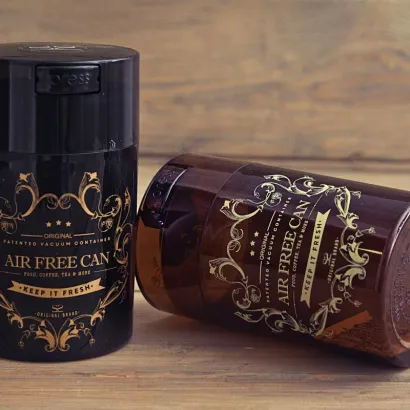 Pojemnik próżniowy do przechowywania kawy lub herbaty pojemność 250 g - zdjęcie 3