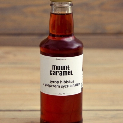 Mount Caramel Syrop hibiskus z pieprzem syczuańskim 200ml - miniatura 2