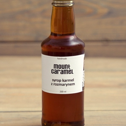 Mount Caramel Syrop karmel z rozmarynem 200ml - miniatura 2