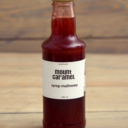 Mount Caramel Syrop malinowy 200ml - miniatura 2