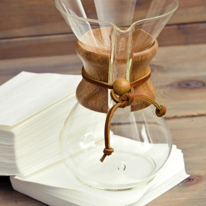 Zestaw Chemex Classic Coffeemaker zestaw 6 filiżanek i filtry FS-100 - miniatura 2