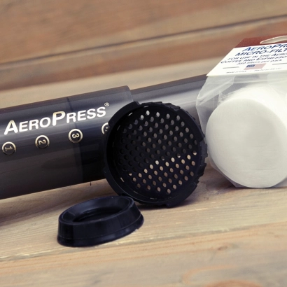 Zestaw Aeropress i filtry uszczelka sitko - miniatura 2