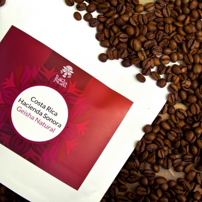 Costa Rica Hacienda Sonora Geisha Natural waga 200 - zdjęcie 2