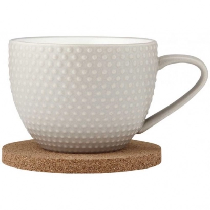 Ladelle Abode Stone kubek 350ml kolor kremowy - zdjęcie 1