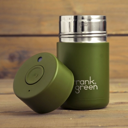 Frank Green SmartCup kubek termiczny 295ml kolor khaki - zdjęcie 1