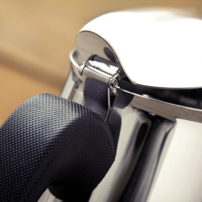 Bialetti Venus kawiarka stalowa na indukcję pojemność 10 filiżanek espresso kolor srebrna - zdjęcie 3