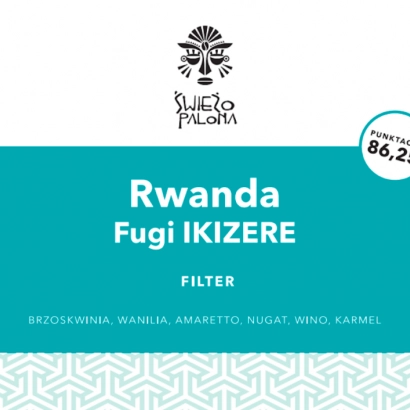 Rwanda Fugi IKIZERE Natural Red Bourbon waga 250 zmielona do french press/Aeropress - miniatura 2