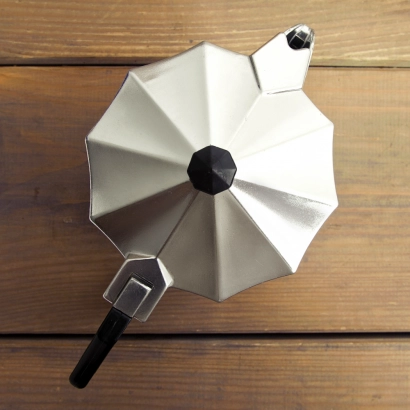 Pezzetti Italexpress kawiarka aluminiowa na gaz pojemność 6 tz / 300 ml kolor srebrna - zdjęcie 3