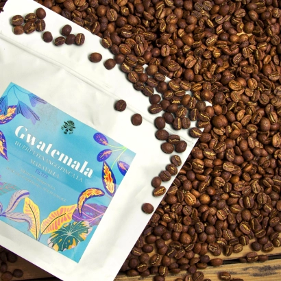 Guatemala Huehuetenango La Maravilla Washed waga 250 zmielona do kawiarka (moka) - zdjęcie 1