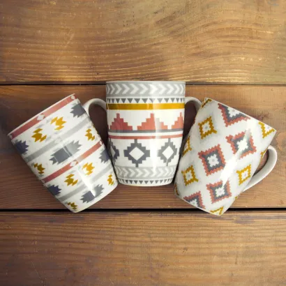 Tognana Iris Kilim Kubek 350 ml wzór 3 - zdjęcie 2