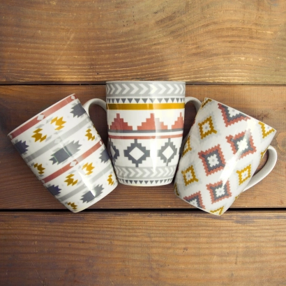 Tognana Iris Kilim Kubek pojemność 350 ml kolor wzór 3 - zdjęcie 2