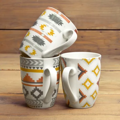 Tognana Iris Kilim Kubek 350 ml wzór 3 - zdjęcie 4