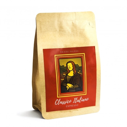 Classico Italiano kawa ziarnista mielona waga 250g zmielona do ekspresu kolbowego domowego - miniatura 1