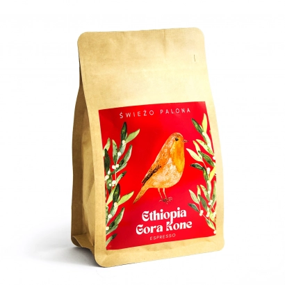 Ethiopia Gora Kone Natural waga 250 zmielona do Kolbowy domowy - miniatura 2