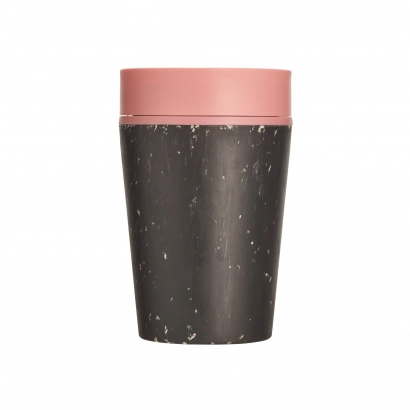 Kubek Circular Cup pojemność 227ml kolor czarno - różowy - zdjęcie 2