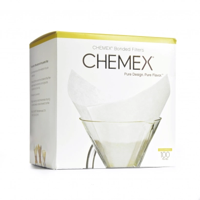 Chemex filtry FS-100 6-8-10 filiżanek - kwadratowe - miniatura 1