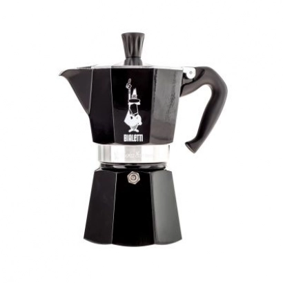 Bialetti Moka Express Color czarny pojemność 6 espresso - zdjęcie 1
