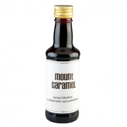 Mount Caramel Syrop hibiskus z pieprzem syczuańskim 200ml - miniatura 1