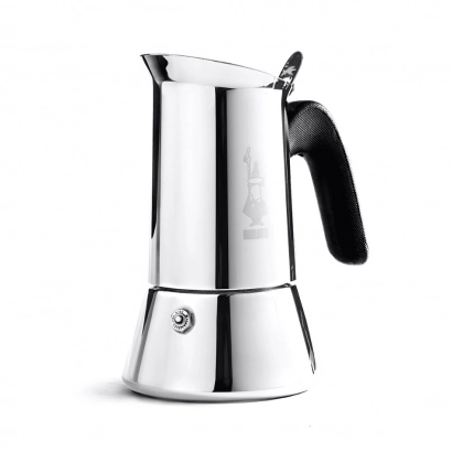 Bialetti New Venus kawiarka stalowa na indukcję pojemność 4 tz / 170 ml kolor srebrna - zdjęcie 1