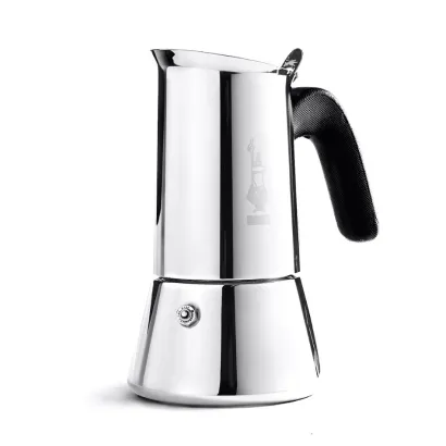 Bialetti New Venus kawiarka stalowa na indukcję 6 tz / 235 ml srebrna - zdjęcie 1