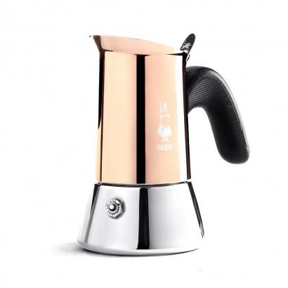 Bialetti New Venus kawiarka stalowa pojemność 2 tz / 85 ml kolor miedziana - miniatura 1