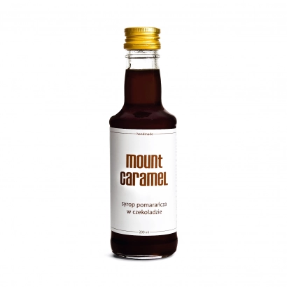 Mount Caramel Syrop pomarańczowo-czekoladowy 200ml - miniatura 1