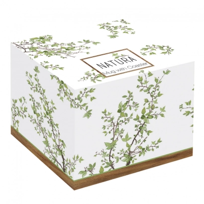 Natura kubek 350ml z drewnianym spodkiem - zdjęcie 4