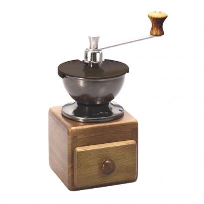 Hario MM-2 drewniany ręczny młynek ceramiczny - zdjęcie 1