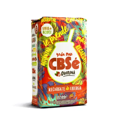 Yerba Mate CBSe Energia z guaraną 500 g - miniatura 1
