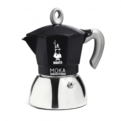 Bialetti New Moka Induction Black pojemność 2 espresso - zdjęcie 1
