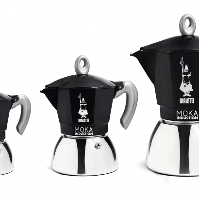 Bialetti New Moka Induction Black pojemność 6 espresso - miniatura 2