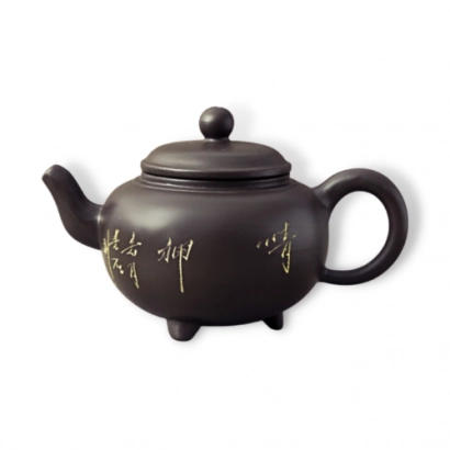 Tea Pot Yixing Clay dzbanek z kamionki kolor 150 ml - zdjęcie 1