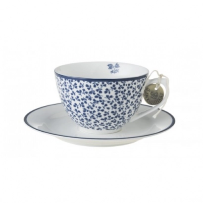 Laura Ashley Floris filiżanka cappuccino pojemność 230 ml - zdjęcie 1