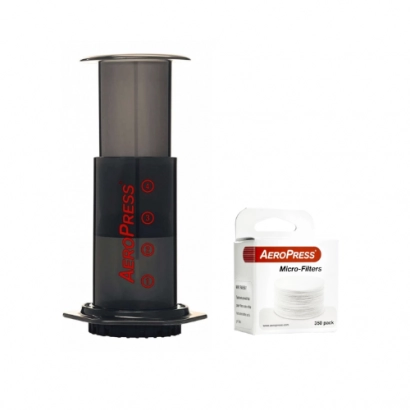 Zestaw Aeropress i dodatkowe filtry - miniatura 1