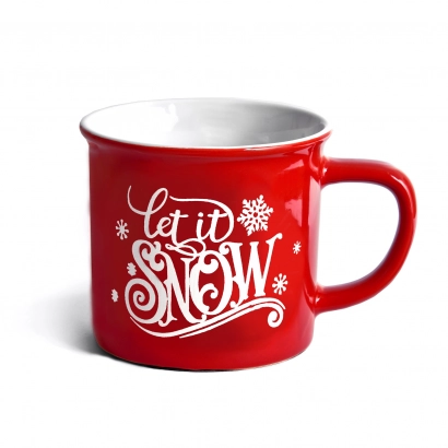 Świąteczny Kubek Tognana Sorapis pojemność 360 ml zestaw Let it Snow - miniatura 1