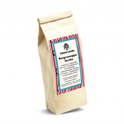 Herbatka owocowa Rozgrzewająca Sencha waga 100g - miniatura 2