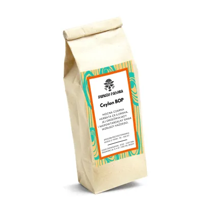 Herbata czarna Ceylon BOP waga 100 g - miniatura 2