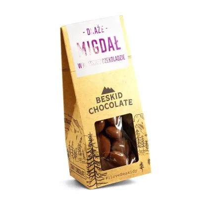 Beskid Chocolate Migdał w mlecznej czekoladzie 50 g - miniatura 1