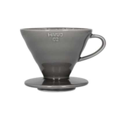 Hario dripper V60 ceramiczny kolor szary rozmiar V02 - miniatura 1