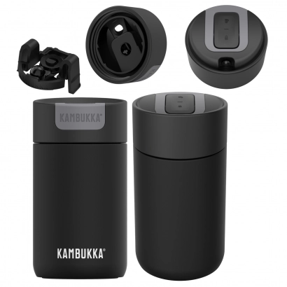 Kambukka Olympus Jet Black kubek termiczny pojemność 300ml - zdjęcie 2