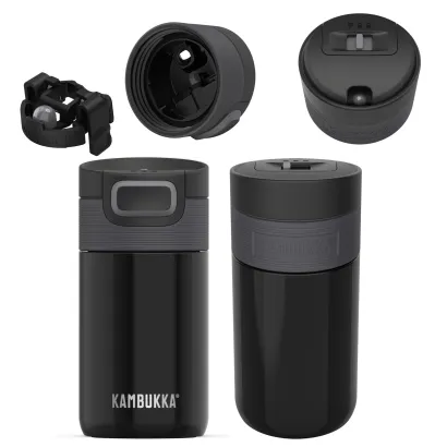 Kambukka Etna Pitch Black kubek termiczny 300 ml - zdjęcie 2